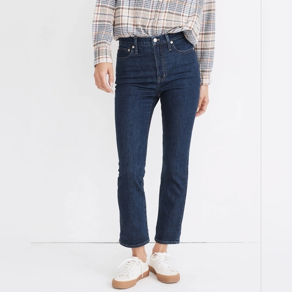 Madewell Slim Demi-Boot High Rise Jeans, Size 26 - Picture 3 of 14